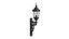 Antike Außenlampe