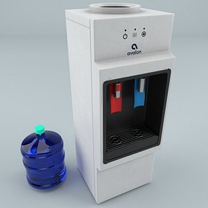water cooler cooling 3D model