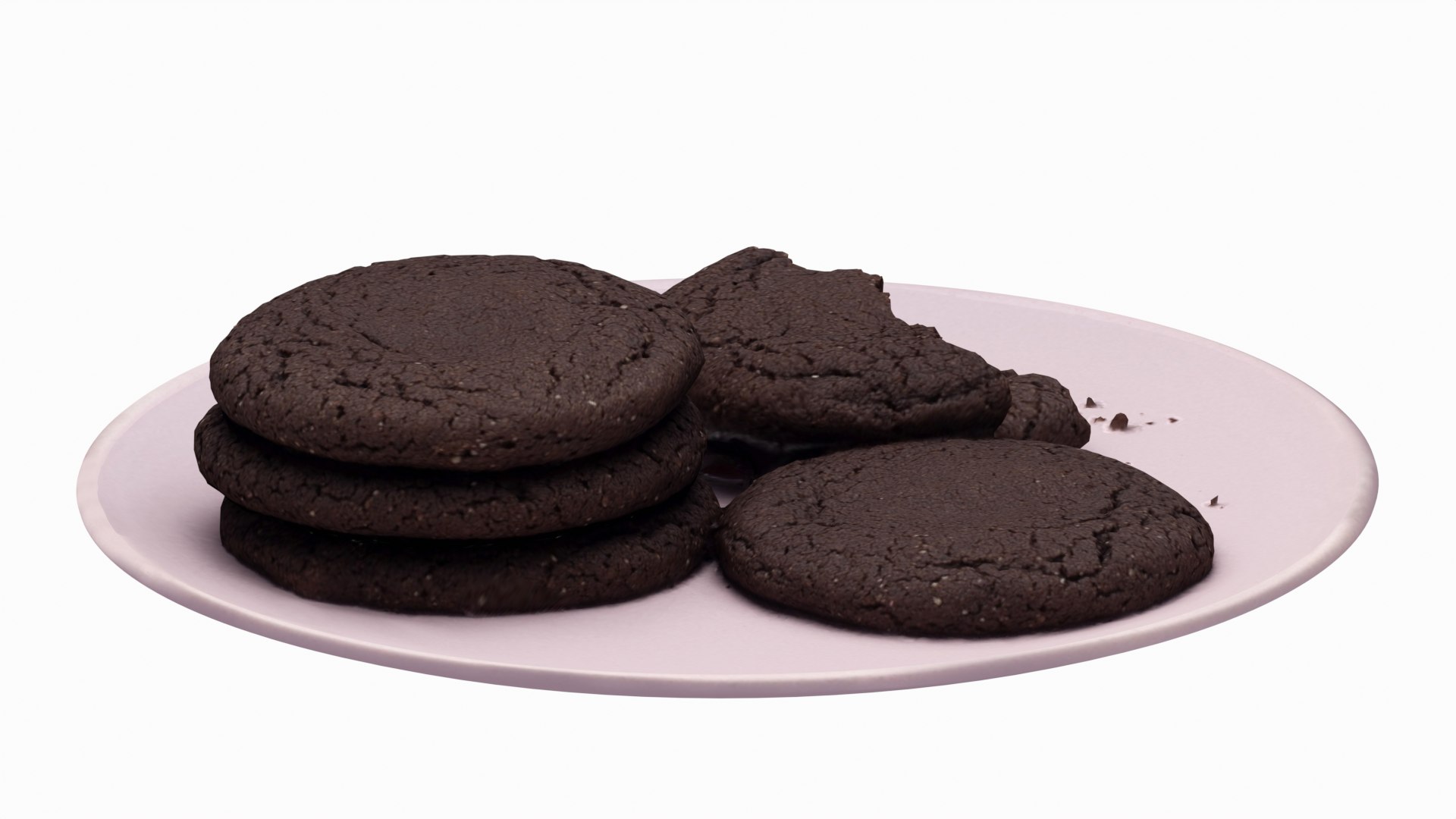 3D Dark Chocolate Cookie model https://p.turbosquid.com/ts-thumb/ex/wBoZFM/KC/darkchocolatecookie_08/png/1778803203/1920x1080/fit_q87/d41e83e3edc121b55e76cf78fa5f9f886069b0c9/darkchocolatecookie_08.jpg