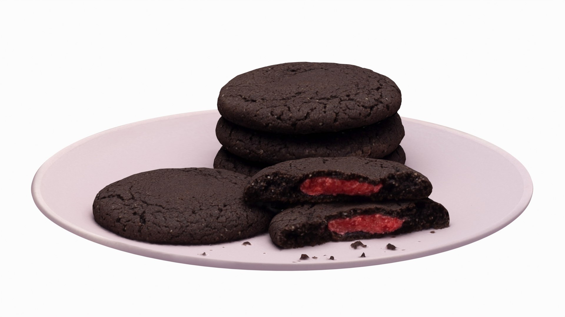 3D Dark Chocolate Cookie model https://p.turbosquid.com/ts-thumb/ex/wBoZFM/On/darkchocolatecookie_13/png/1778803213/1920x1080/fit_q87/8a2671273f8357dcadb9edc78993b89da28d9a08/darkchocolatecookie_13.jpg