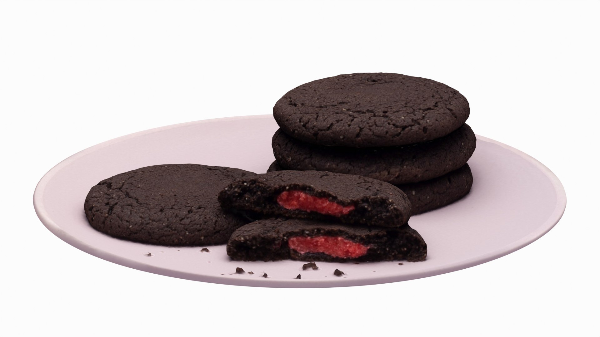 3D Dark Chocolate Cookie model https://p.turbosquid.com/ts-thumb/ex/wBoZFM/kF/darkchocolatecookie_14/png/1778803214/1920x1080/fit_q87/4df94832b851d1a31a6cab6e969e6eec6e237685/darkchocolatecookie_14.jpg