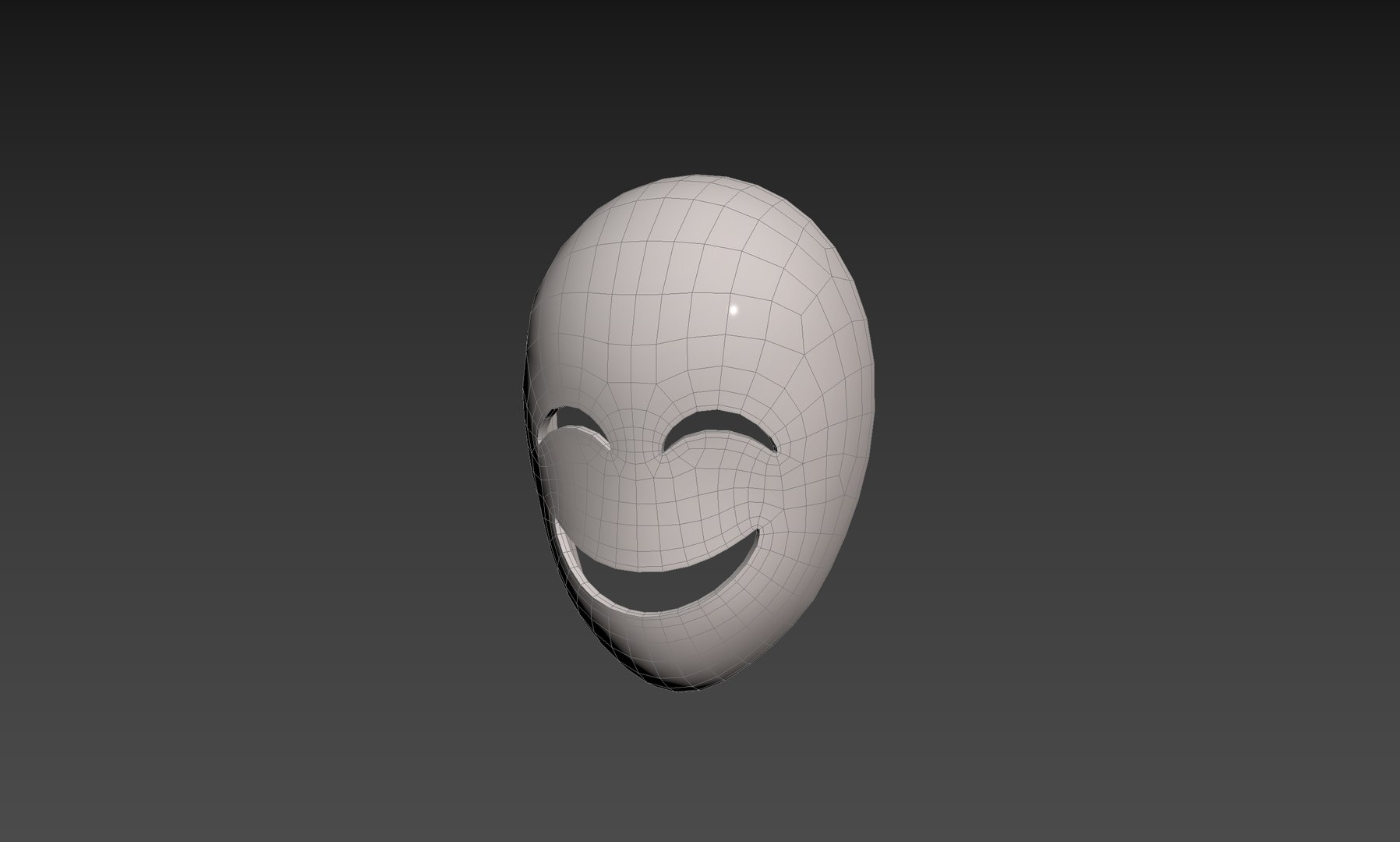 Prop058 Happy Mask Model - TurboSquid 1864020