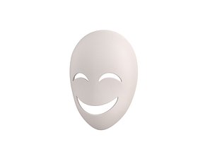 Prop058 Happy Mask model