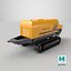 Portable Concrete Pump Model LDHBTS80