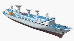 Yuanwang 3 Survey Ship 3D model