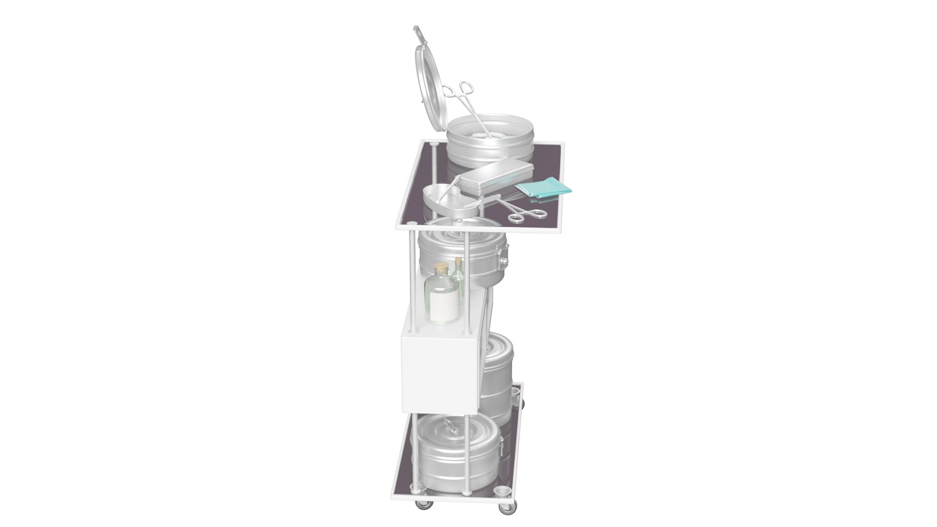Console medical 3D model - TurboSquid 1677551
