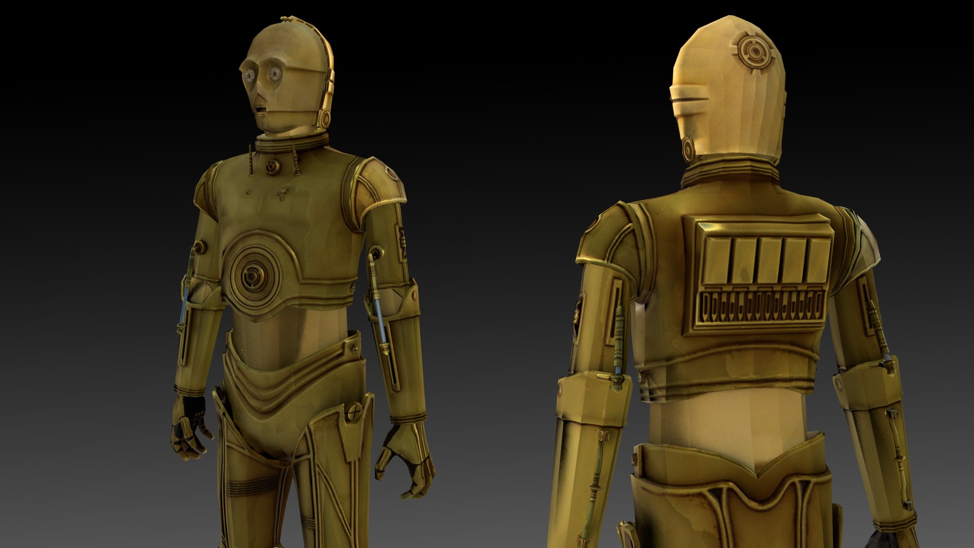 C3PO 3D Model  Humanoid AI Star Wars 3D model https://p.turbosquid.com/ts-thumb/ey/2xF4qT/Qb/8/jpg/1740957413/1920x1080/fit_q87/3849bee7d7c8a74c30a08cb656af2a4bd3f35d40/8.jpg