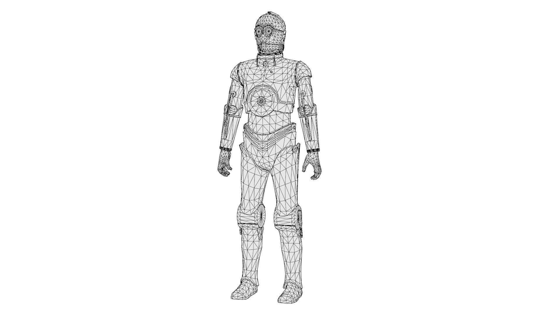 C3PO 3D Model  Humanoid AI Star Wars 3D model https://p.turbosquid.com/ts-thumb/ey/2xF4qT/up/wire2/png/1740957484/1920x1080/fit_q87/277a8b7b58e7b98d82cfa757bf645333bbc6283c/wire2.jpg