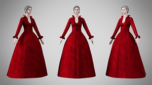 Dress 30 Ruby Velvet
