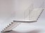 Stairs Set 01 - Escaliers en marbre de formes diverses