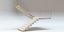 Stairs Set 01 - Escaliers en marbre de formes diverses