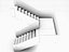 Stairs Set 01 - Escaliers en marbre de formes diverses