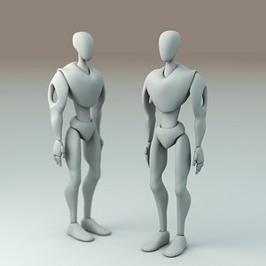 3d polygons simple model