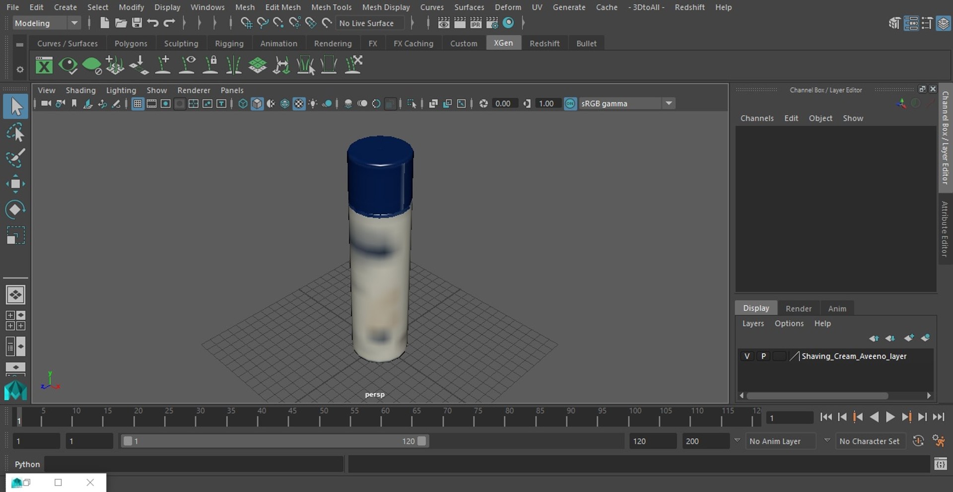 Shaving Cream Aveeno 3D model https://p.turbosquid.com/ts-thumb/ey/AhlkCw/5w/shavingcreamaveeno3dmodel020/jpg/1658937590/1920x1080/fit_q87/86b48359c013191518c01e8022dfde7f993754d2/shavingcreamaveeno3dmodel020.jpg