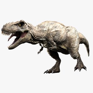 v-ray rigged rex 3D model