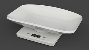 Digital Baby Scale 3D model