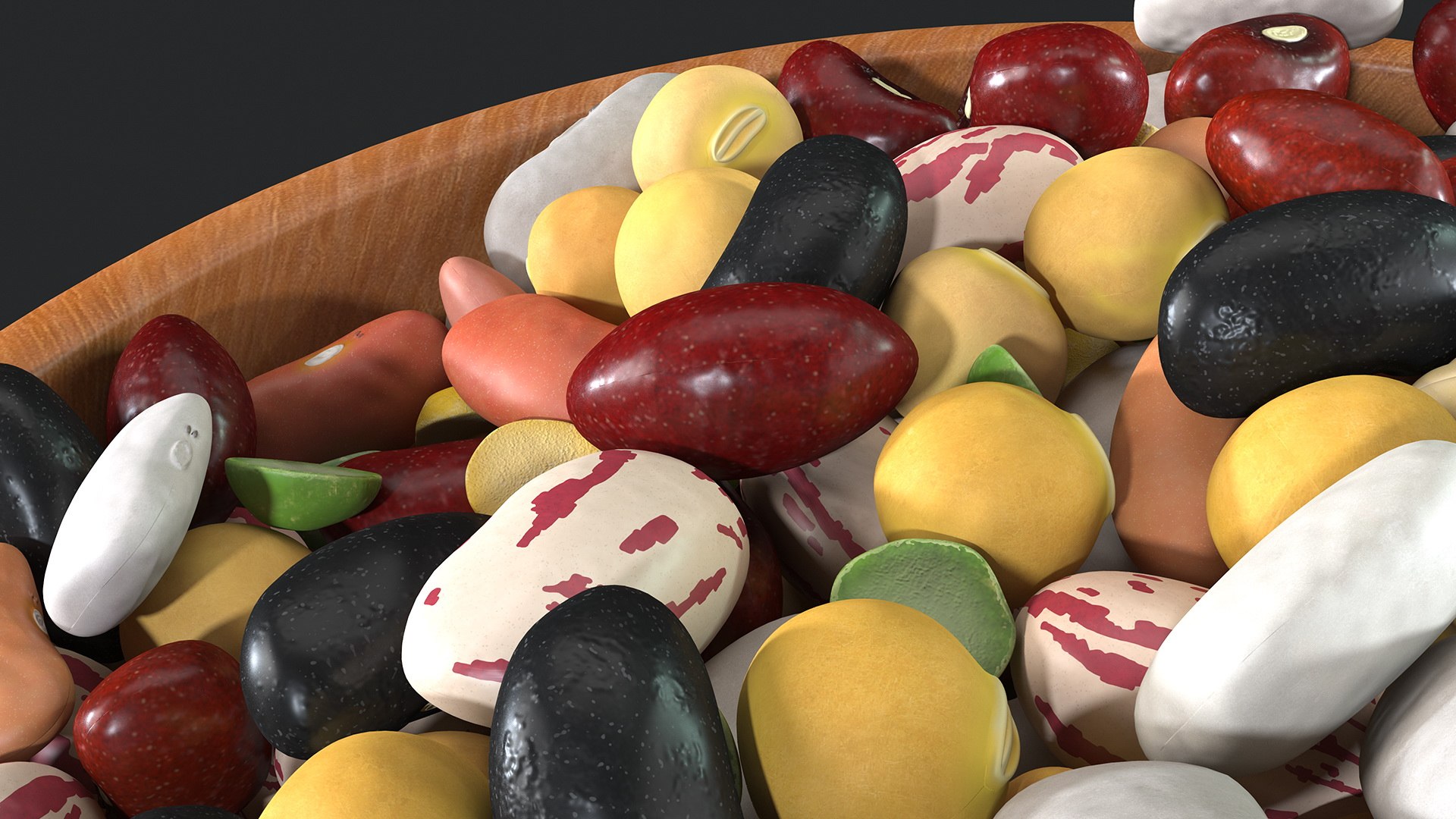 mixed legume beans plate 3D model https://p.turbosquid.com/ts-thumb/ey/M3b2cm/IngMUCYW/mixedlegumebeansonaplate3dsmodel007/jpg/1589362537/1920x1080/fit_q87/74405ae1aaa92279420a2d659947a4090e15e43e/mixedlegumebeansonaplate3dsmodel007.jpg