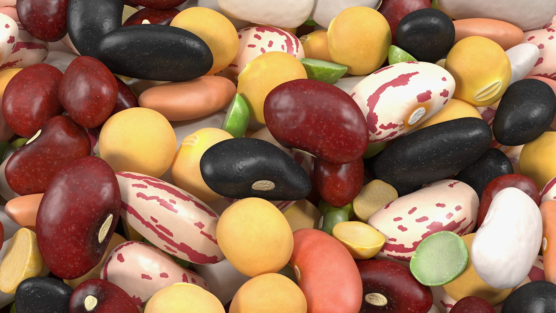 mixed legume beans plate 3D model https://p.turbosquid.com/ts-thumb/ey/M3b2cm/psYXTehI/mixedlegumebeansonaplate3dsmodel011/jpg/1589362572/1920x1080/fit_q87/ccc216bd83df52f2de78811789ad45a37370cc77/mixedlegumebeansonaplate3dsmodel011.jpg
