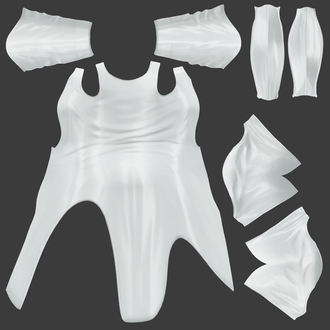 3D model Deep Cleavage Cowl Front Asymmetric Skirt Hooded Popstar Dress ...