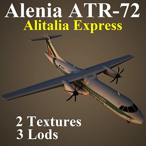 3d model of alenia aza