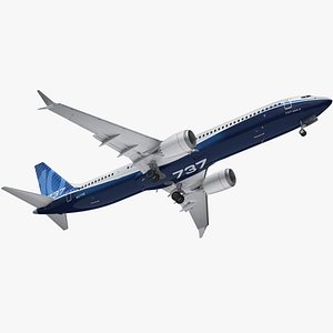 Boeing 737-10 MAX with Animation