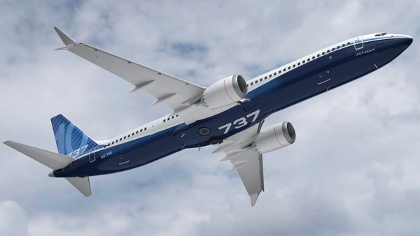 ボーイング 737-10 MAX アニメーション付き3Dモデル - TurboSquid 2163213