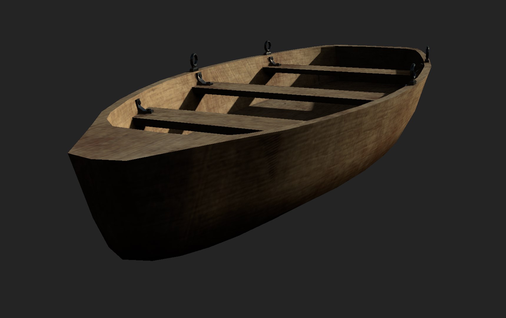wooden rowboat 3D https://p.turbosquid.com/ts-thumb/ey/fauPQ3/3IToJi0I/02/png/1509682577/1920x1080/fit_q87/d7602a31e66f64859caf4eed802362283648784a/02.jpg