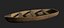 Wooden Rowboat