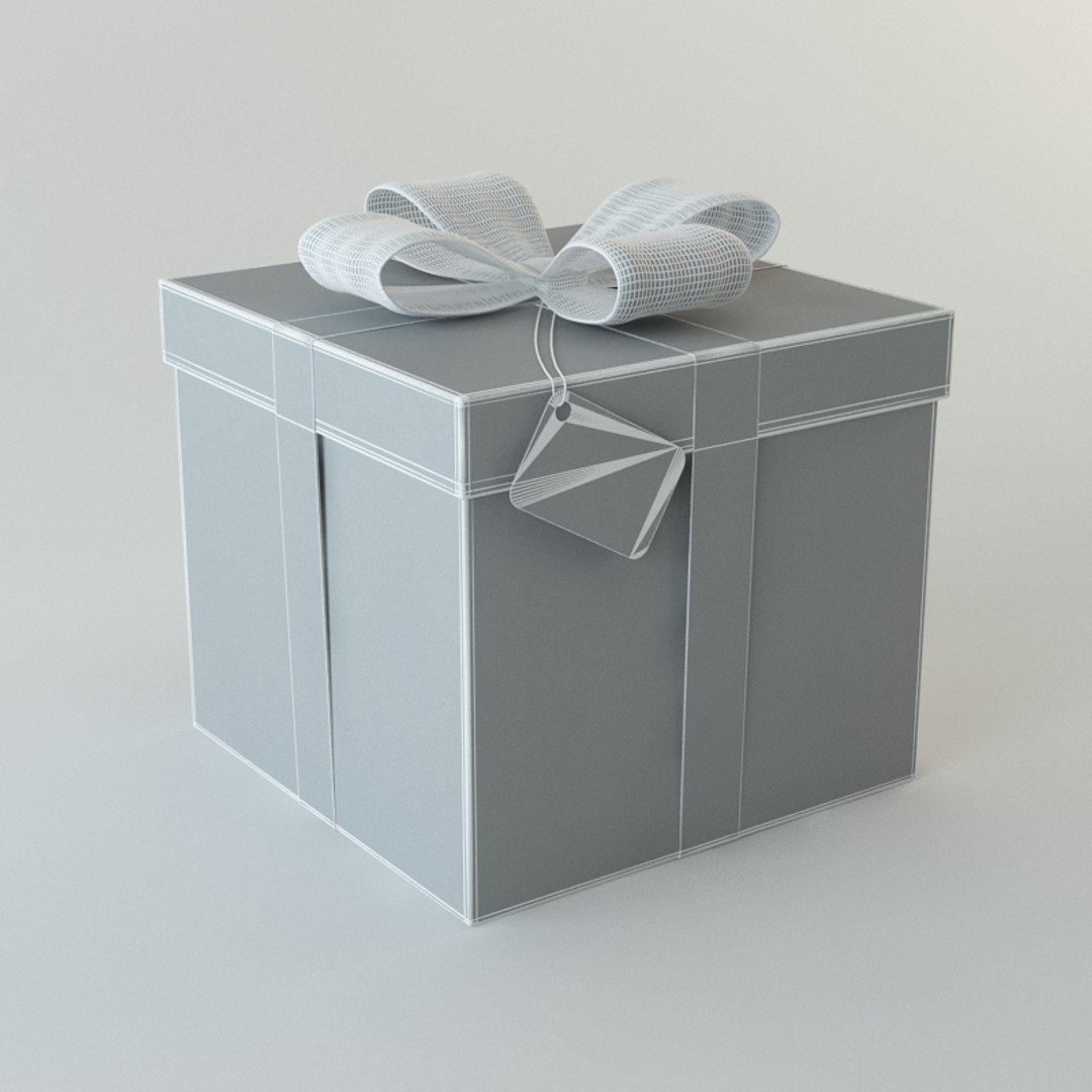 Gift Box 3d Max