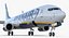Boeing 737-900 ER Ryanair avec cabine grée
