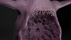 Necromorphs monster 3D model