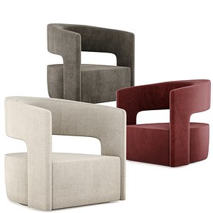 Gem armchair 3D model