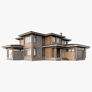 Cottage House 5 3D model