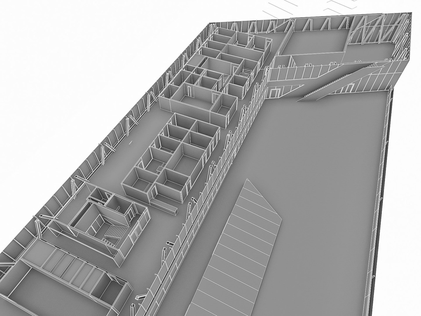 Port Terminal Building 3D - TurboSquid 1751376