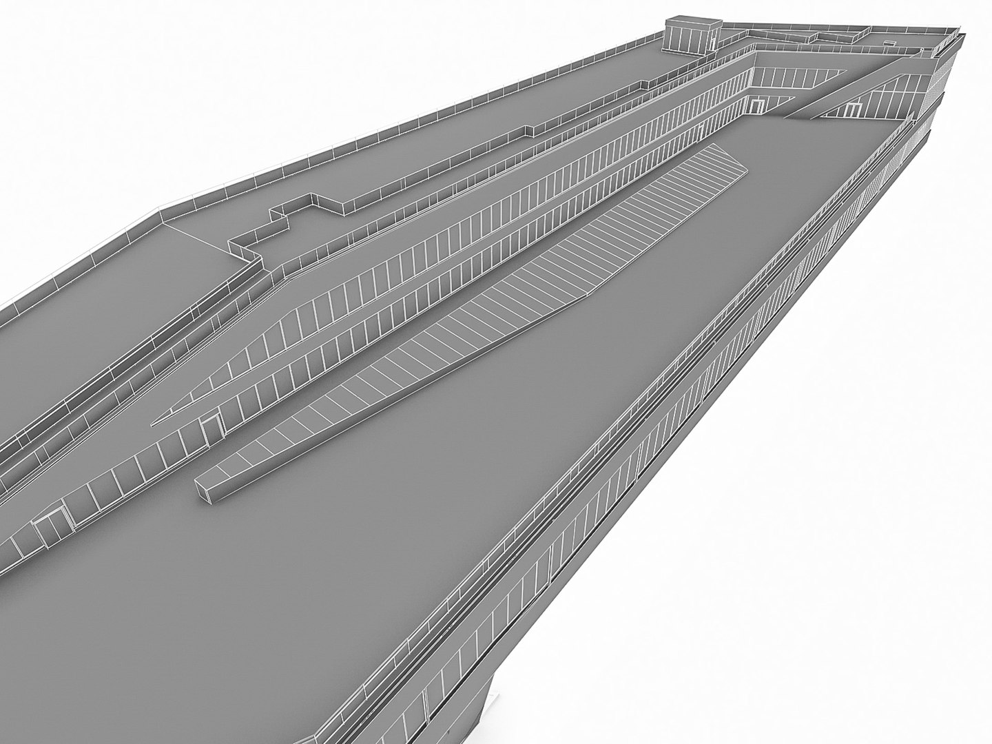 Port Terminal Building 3D - TurboSquid 1751376