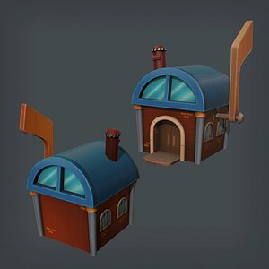 3D Mailbox House