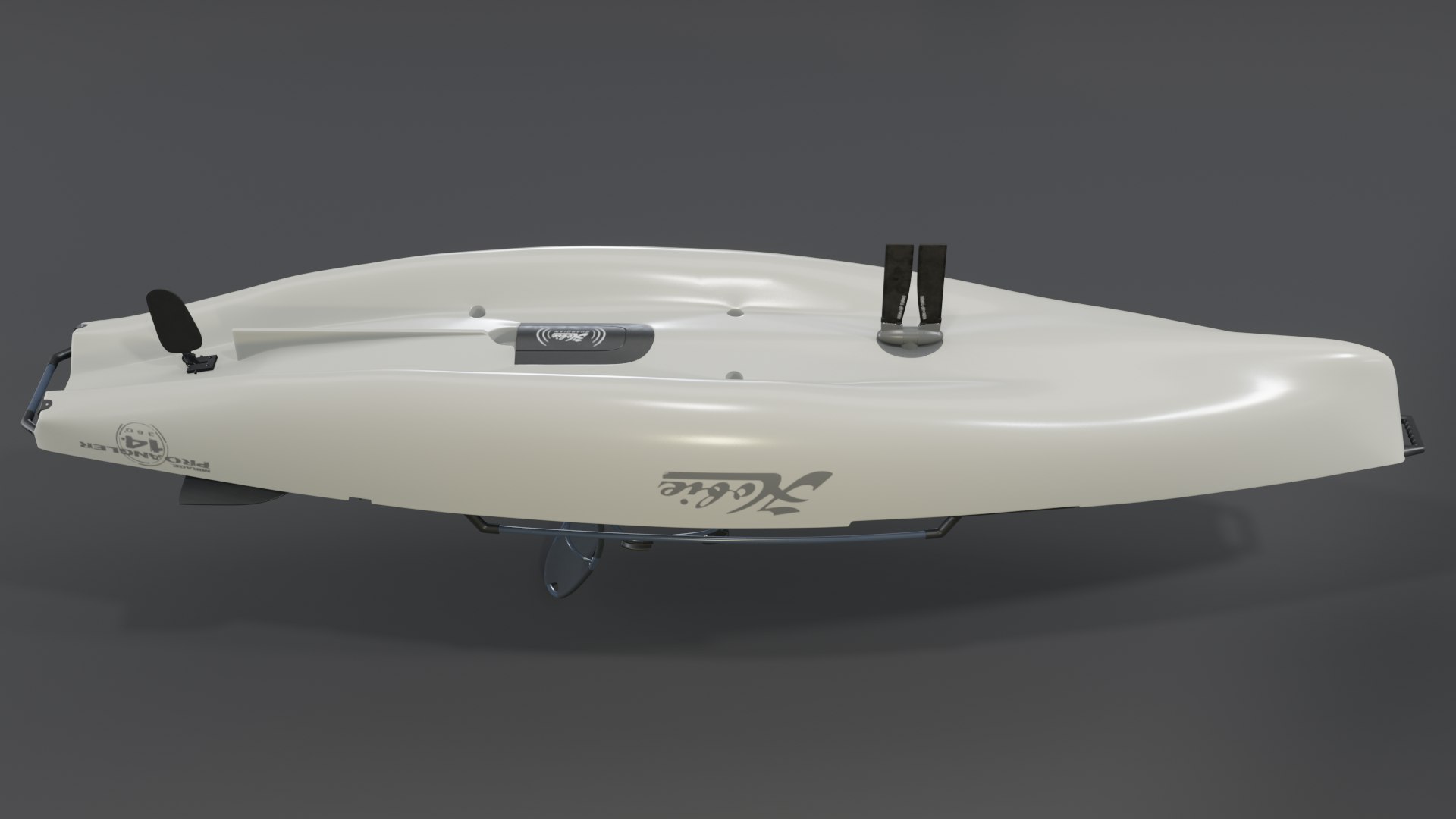 Kayak for fishing  Hobie Mirage Pro Angler 14 with 360 Ivory Dune 3D model https://p.turbosquid.com/ts-thumb/ey/w4oriC/nl/render49/png/1678815888/1920x1080/fit_q87/705c3f3ff81867cac995b94e48a6222acfb66967/render49.jpg