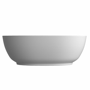 3D table wash basin shape model