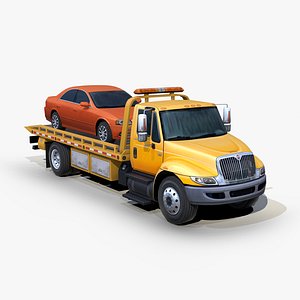 International DuraStar 4300 Tow truck s01