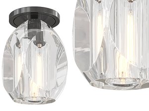 Crystal Flush Mount model