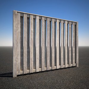 Tall Wood Privacy Fence