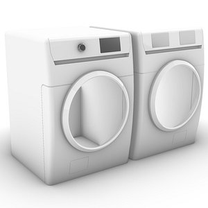Washer Dryer 30 01 3D