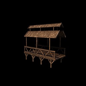 Medieval Wooden Bridge