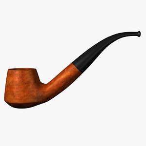3d pipe tobacco smoke