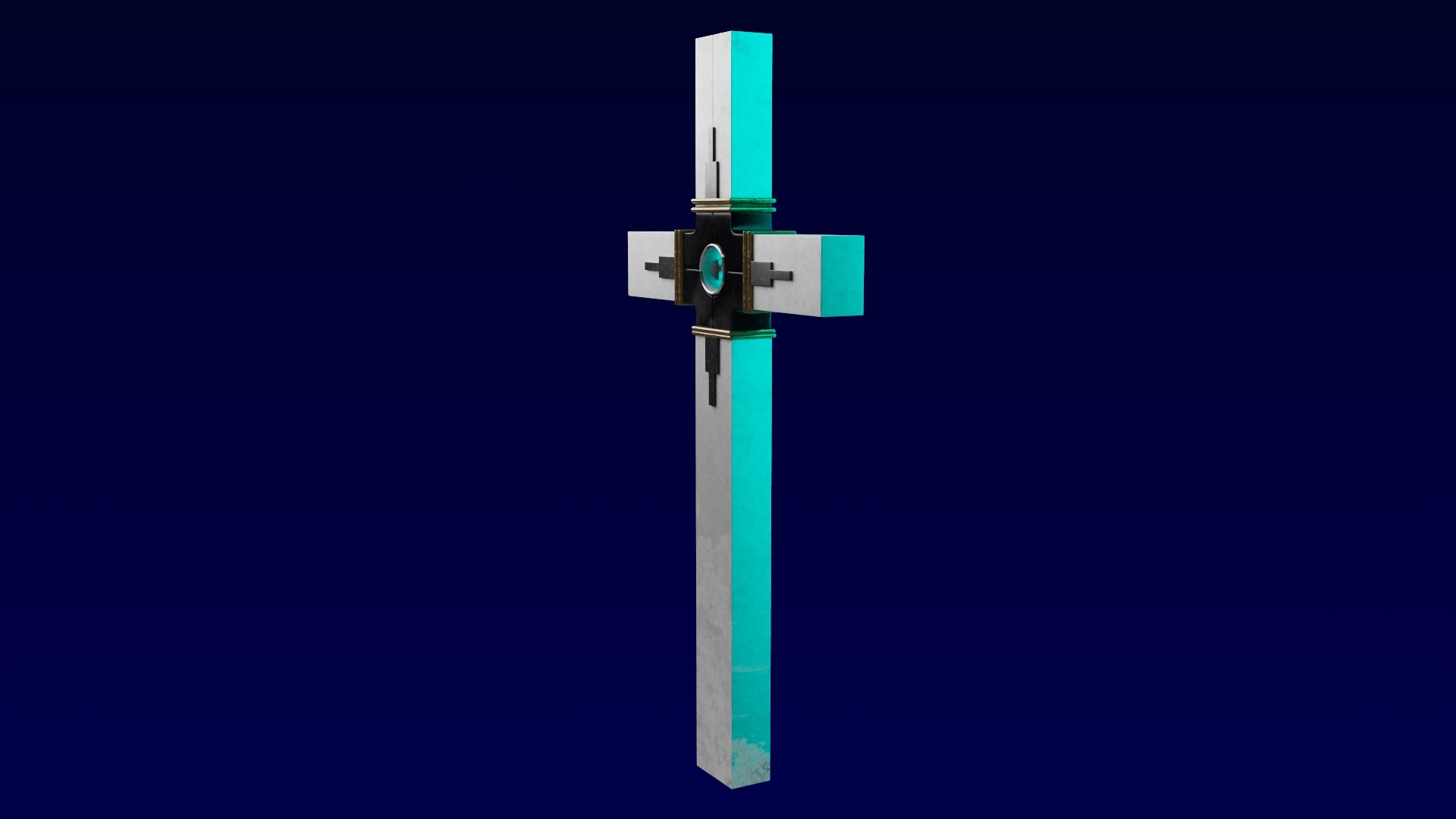3D Model The Punisher And Wolfwood Gun From Trigun Anime - TurboSquid ...