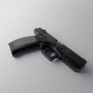 3D model russian pl-15 pistol