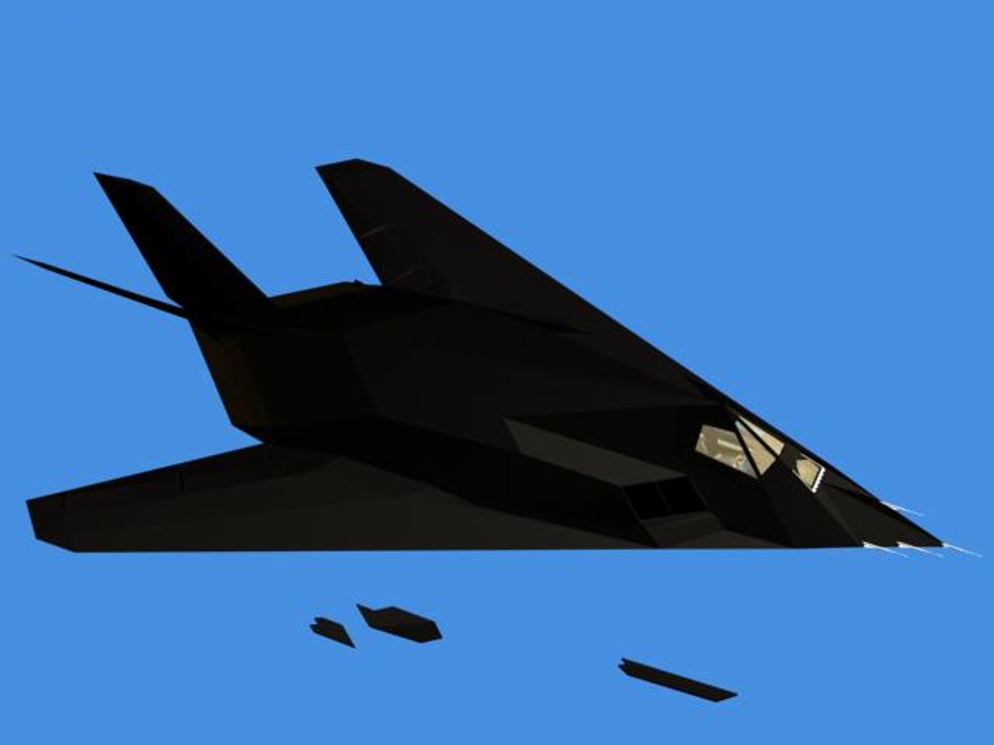 3d F117