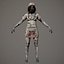 Character Zombie Nurse PBR Rigged