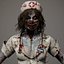 Character Zombie Nurse PBR Rigged