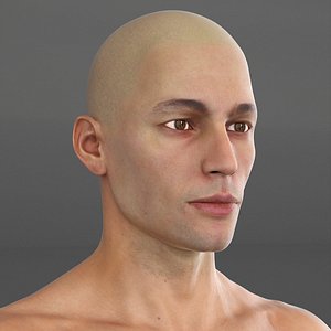 Male Physique Character Rigged 3D model
